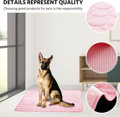Dog Cooling Mat Pet Cooling Pads Dogs & Cats Pet Cooling Blanket - Image 3