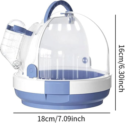 Parrot Travel Cage, Small Animal Carry Case, Breathable Hamster Carrier Cage - Image 4