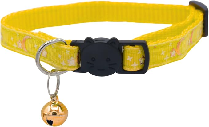Set of 2: KioKatt Celestial Nylon Cat Collars - Image 2
