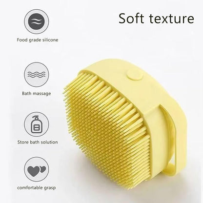 Pets Bath Brush | Scrubber for Bath | Dog Shampoo Brush | Dog Washing/Shower - Image 6