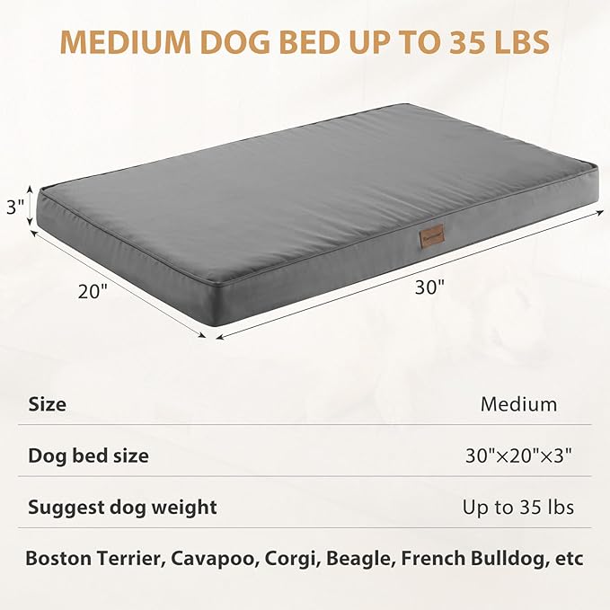 BFPETHOME Outdoor Dog Bed for Large Dogs, Waterproof, Orthopedic - Image 4