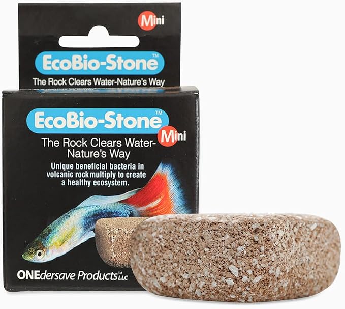 Aquarium Stone for Natural Water Clarification and Odor Removal by EcoBio-Block