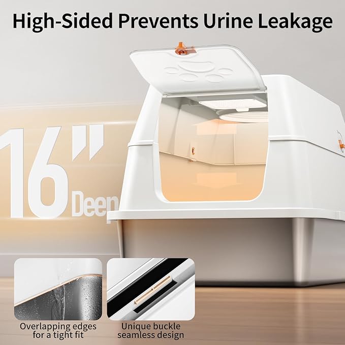 Stainless Steel Cat Litter Box - Image 6