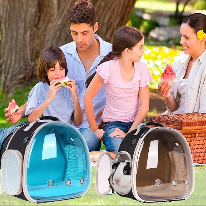 Portable Guinea Pig Backpack, Polarized Bubble Backpack - Image 5