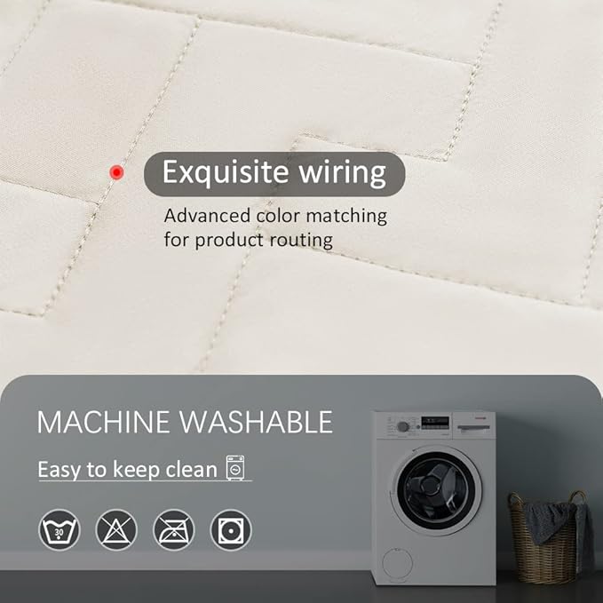 fuguitex Waterproof Dog Bed Cover Couch Cover, Anti-Slip Cat Mat Pet Pad Blanket - Image 5