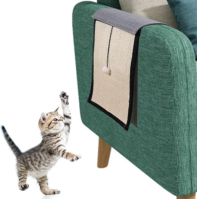 Cat Scratcher Mat Sofa Protector Natural Sisal Cat Scratching Mat Cat Scratch by Unknown