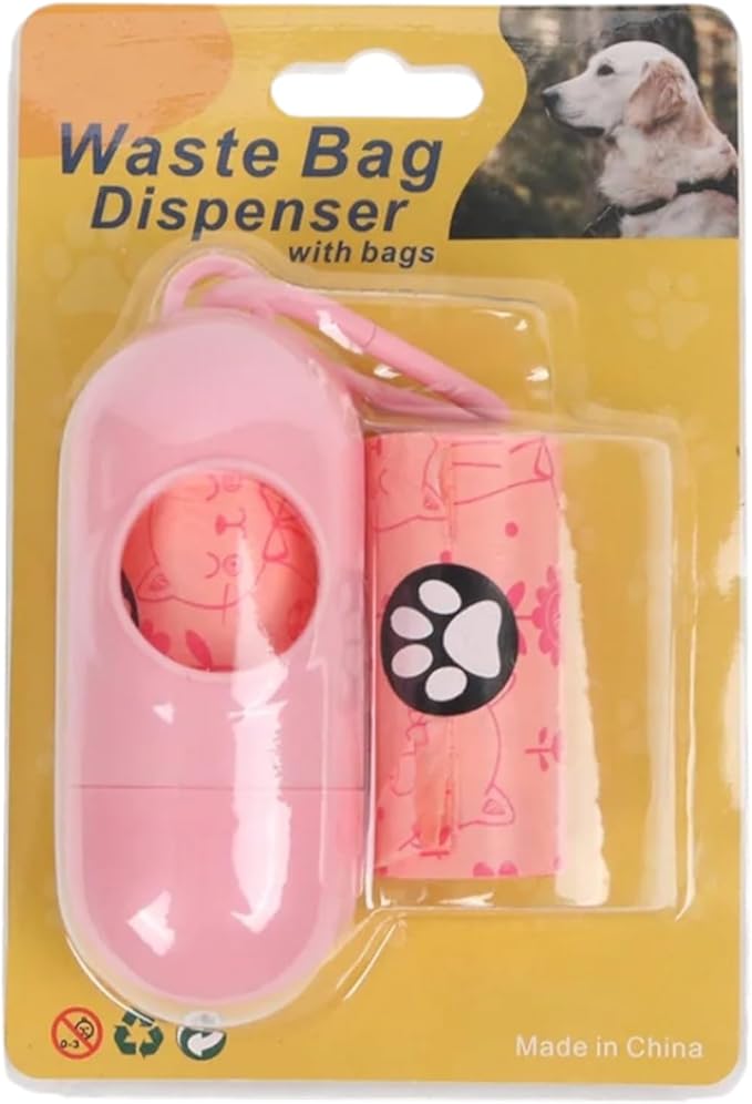 Pet Accessories Set, Collapsible Bowl, Waste Bag Dispenser - Image 4