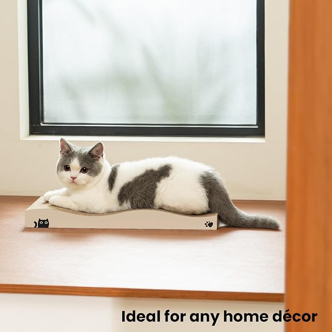 Cat Scratcher, Durable Scratch Pad, Corrugated Cardboard Scratching Board - Image 9