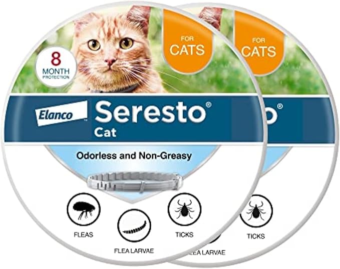 Seresto Cat Vet-Recommended Flea & Tick Treatment & Prevention Collar by Seresto