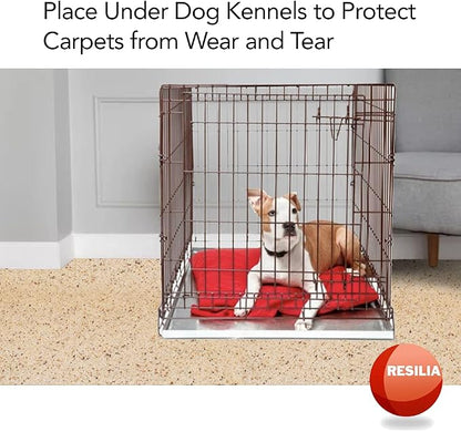 RESILIA Under Pet Cage Mat for Bird Cages, Reptile Aquariums, Dog Kennels - Image 2