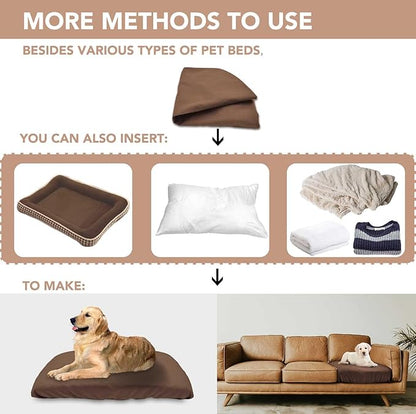 Dog Bed Cover Waterproof Replacement Machine Washable Covers - Image 5