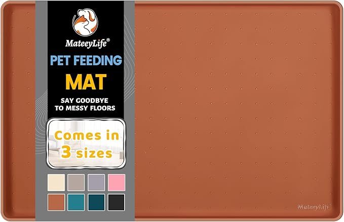 MateeyLife Silicone Cat & Dog Food Mat by MateeyLife