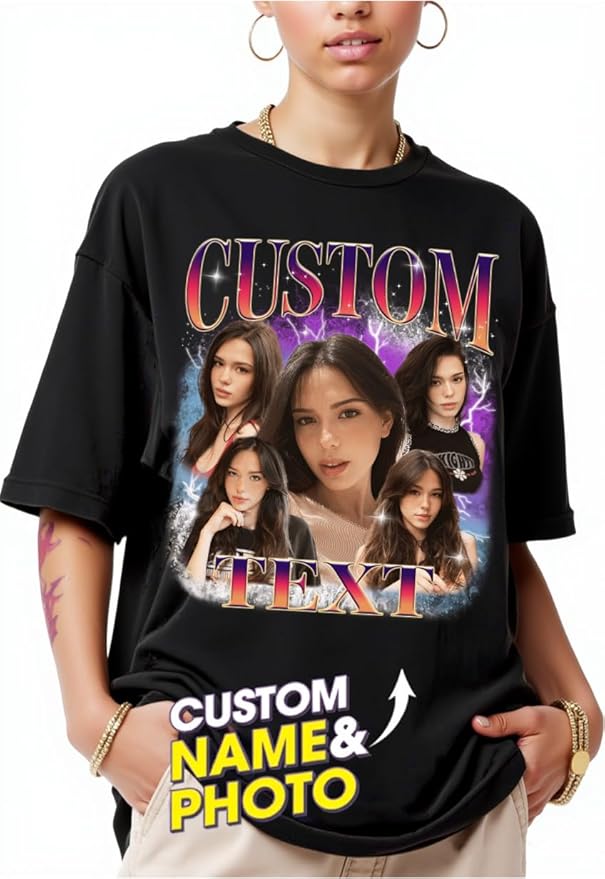 NAZENTI Custom Bootleg Rap Tee, Custom T-Shirts - Image 4