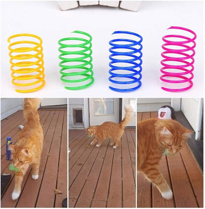 Andiker Interactive Cat Spiral Creative Spring Toy to Kill Time and Keep Fit - Image 4