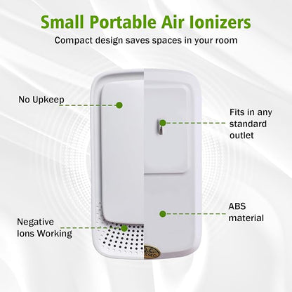 2026 New 6 Pack Plug In Air Ionizers-Negative Ion Air Purifier - Image 6