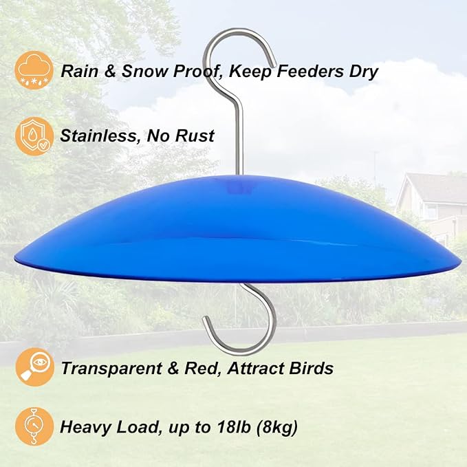 Small Rain Cover for Bird Feeder - Image 6