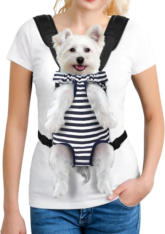 YUDODO Pet Dog Carrier Backpack Adjustable Dog Front Carrier, Legs Out Easy-Fit by YUDODO
