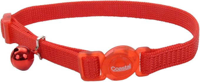 Coastal Pet Products CCP7001RED Nylon Safe Cat Adjustable Breakaway Collar - Image 2