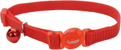 Coastal Pet Products CCP7001RED Nylon Safe Cat Adjustable Breakaway Collar by CoastalPet