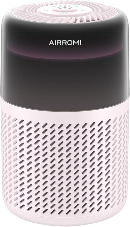 AIRROMI HEPA Air Purifier for Bedroom&Home, Pet Air Purifier for Home Pets by AIRROMI