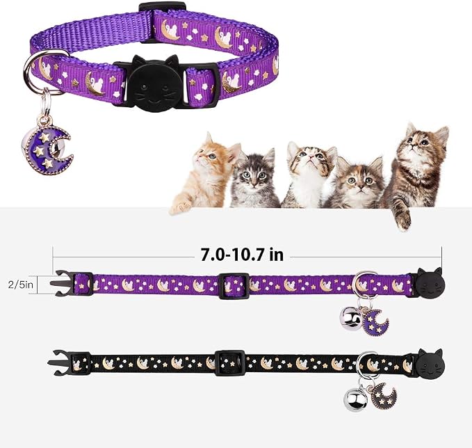 2Pcs Breakaway Cats Collars Cat Collars - Image 3