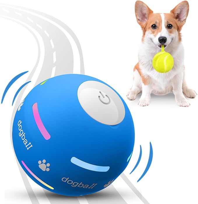 PetDroid Interactive Dog Toys Dog Ball, Durable Motion Activated Automatic by Petdroid