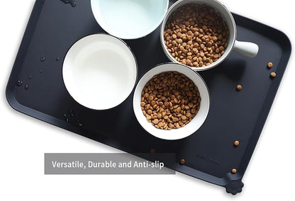 Hoki Found L Silicone Non Slip Pet Dog Cat Bowl Mats - Image 4