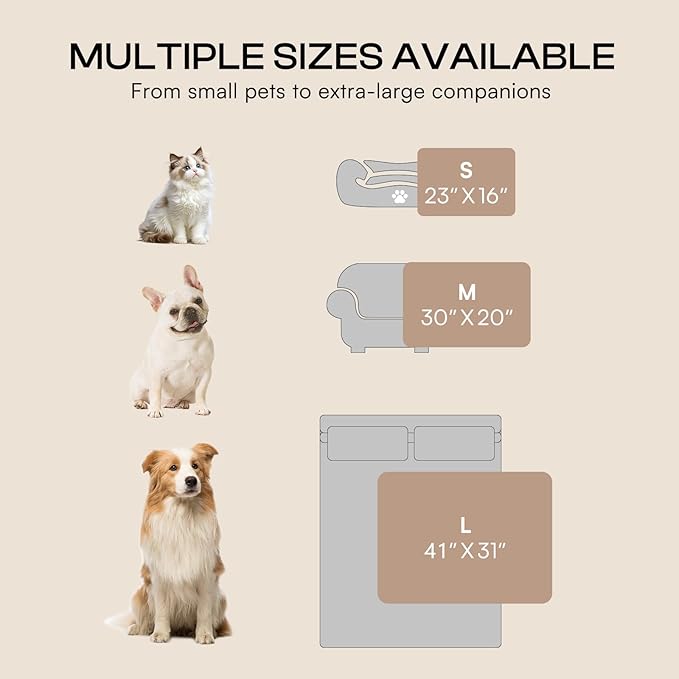 LINENLUX 1 Pack 3 Soft Dog Blanket Washable Warm Fleece Cat Blankets - Image 7