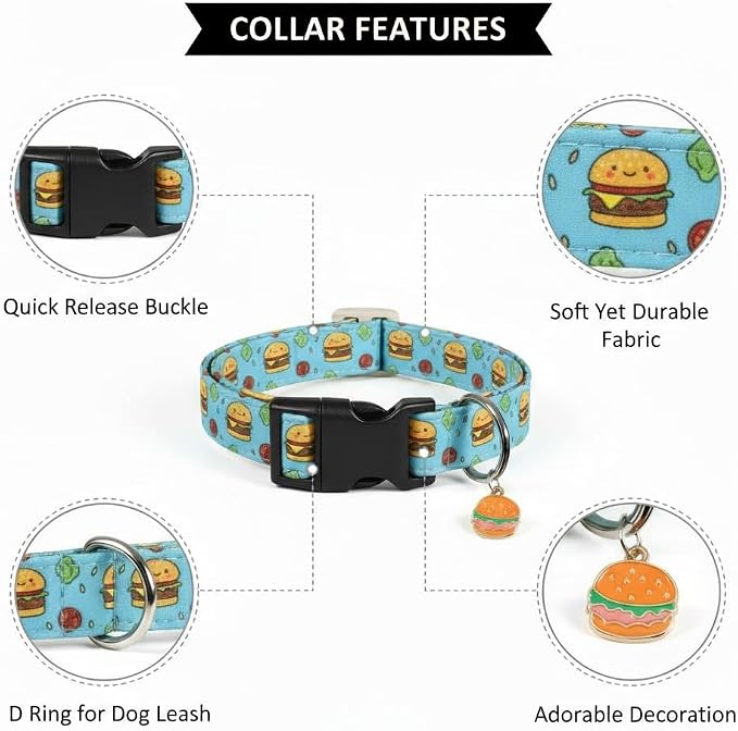 Cute Dog Collar, Puppy Collar - Image 3