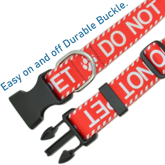 Dog Collar for DO NOT PET, Sturdy Durable - Image 4