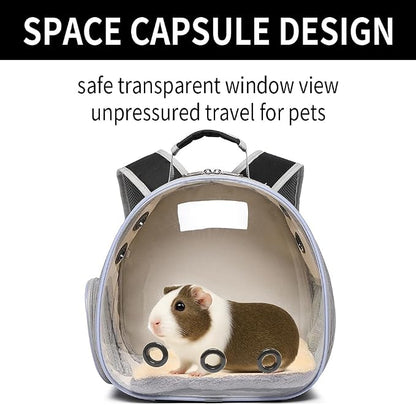 Bunny Carrier, Guinea Pig Carrier, Small Animal Carrier Backpack - Image 2
