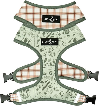 Lucy & Co. Cute Reversible Dog Harness Walking Halter by LucyCo