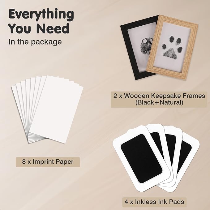 Inkless Paw Print Kit for Dogs, Cats & Babies - Image 5