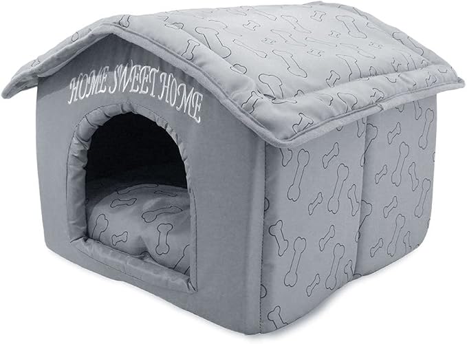 Best Pet Supplies Dog House Bed Crate Mat Tent Indoor Round Soft Plush by BestPetSuppliesLLC