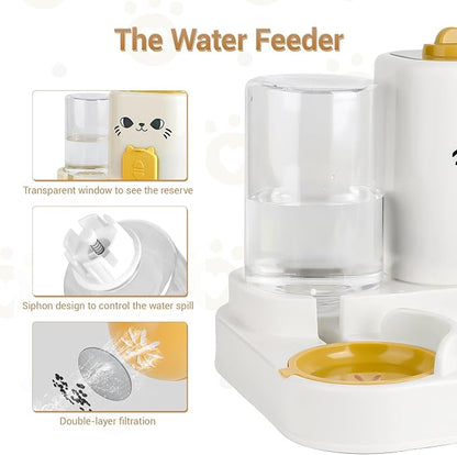 2-in-1 Gravity Pet Feeder & Water Dispenser - Image 5