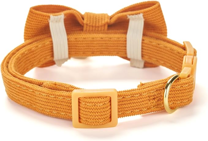 2 Pack Soft Corduroy Cat Collars - Image 7