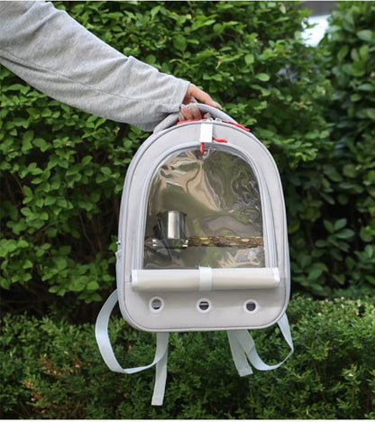 Bird Traval Carrier Cage, Vet Transport Book Bag - Image 4
