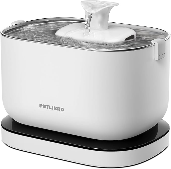 PETLIBRO Cat Water Fountain, Cordless Pet Water Fountain Battery Operated by PETLIBRO