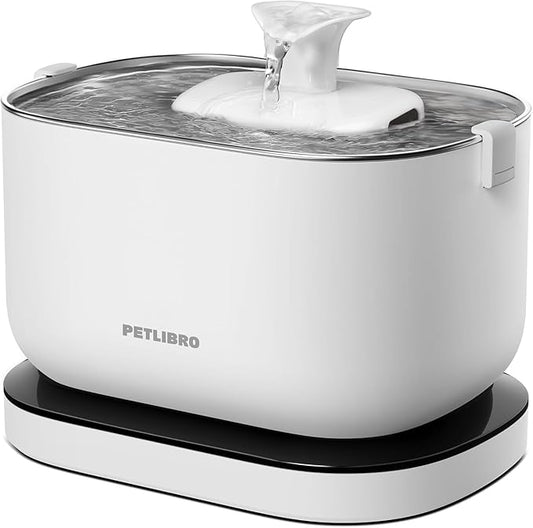 PETLIBRO Cat Water Fountain, Cordless Pet Water Fountain Battery Operated by PETLIBRO