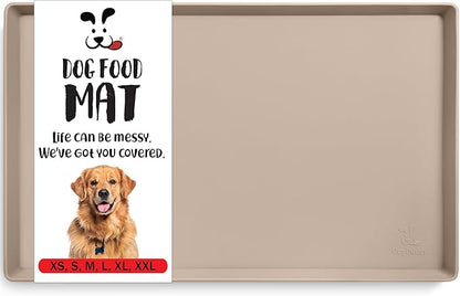 DogBuddy Dog Food Mat – Waterproof Dog Bowl Mat by DogBuddy