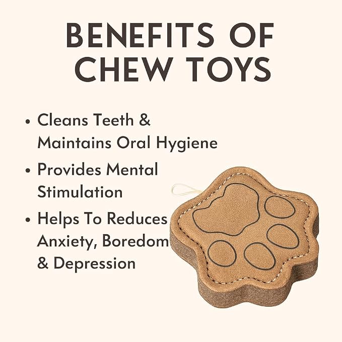 Natural Jute Dog Chew Toy – Tough Paw-Shaped Puppy Teething Toy, Durable & Safe - Image 3