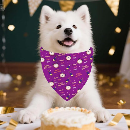 Holiday Dog Bandanas 4 Pack, Halloween Thanksgiving Christmas New Year - Image 6