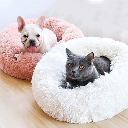 BODISEINT Modern Soft Plush Round Pet Bed - Image 3
