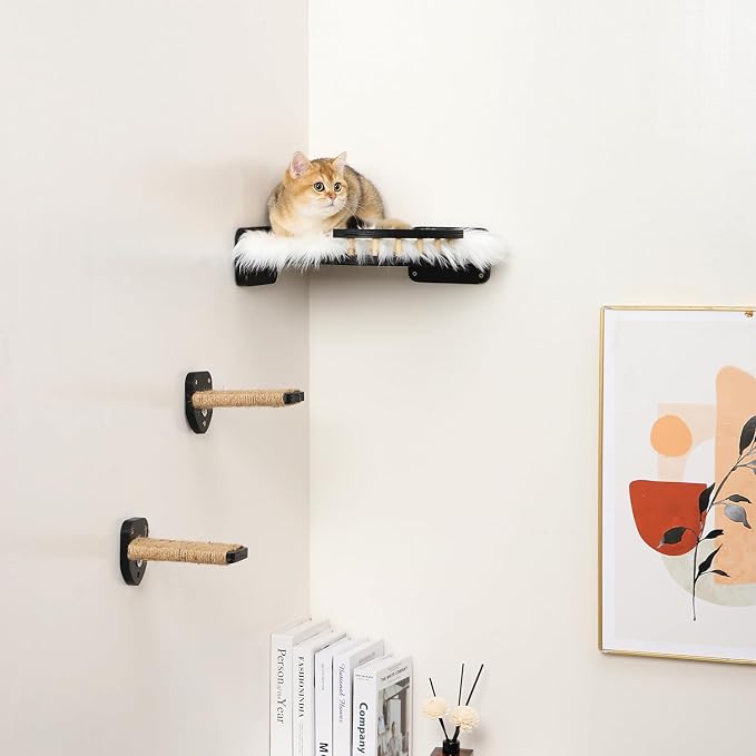 3 Pcs Cat Steps and Perches for Wall, Climbing Shelf - Image 8