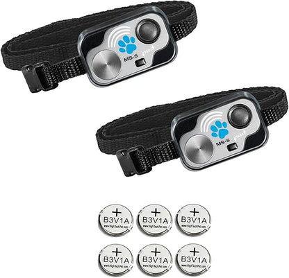 MS-5 Automatic Pet Door Collar 2-Pack, Genuine High Tech Pet Brand Dog Collar by HighTechPet