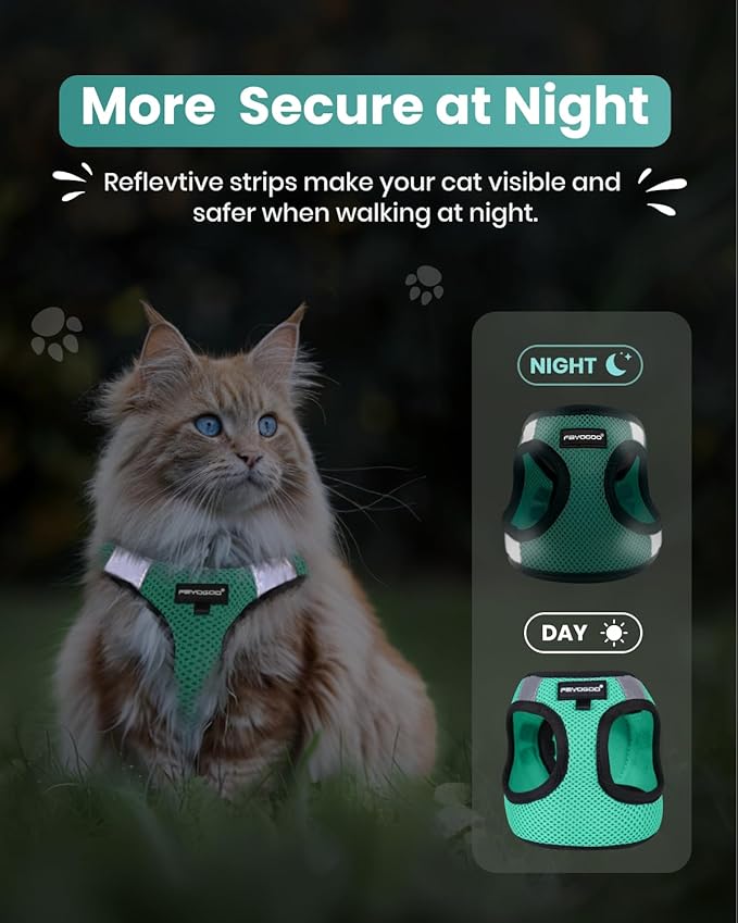 FAYOGOO Escape Proof Cat Harness and Leash Set - Image 5