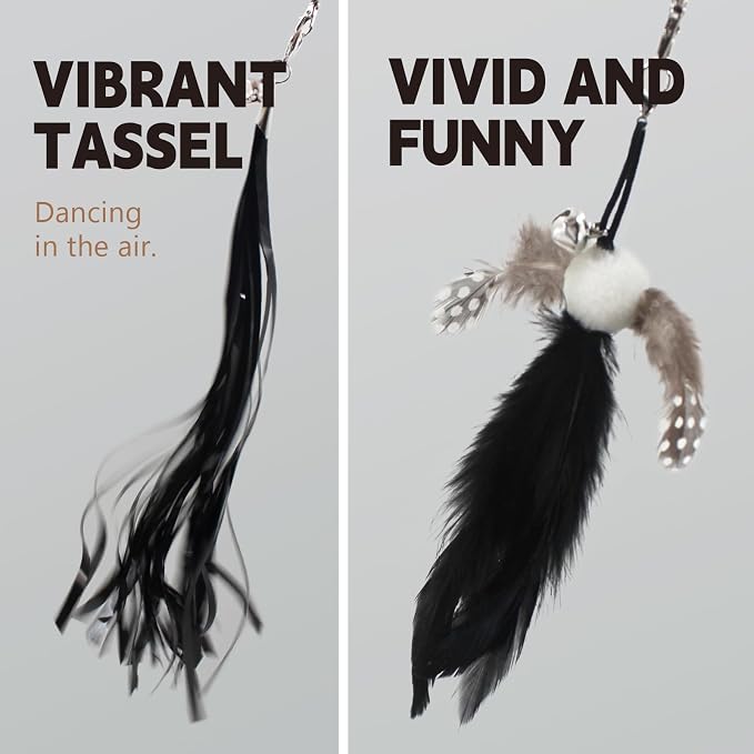SONGWAY Cat Wand Toys for Indoor Cats - Image 4