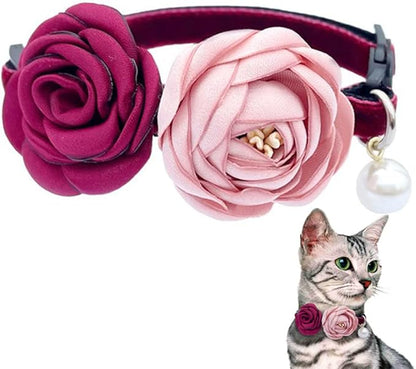 Fupo Cat Collar Breakaway with Flower by Fupo
