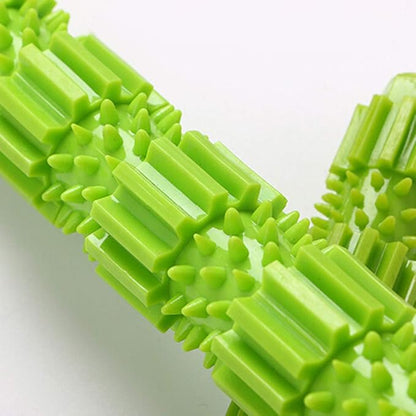 oAtm0eBcl Pet Dog Chew Toy, TPR Rubber Stick Puppy Chewy Toy - Image 3