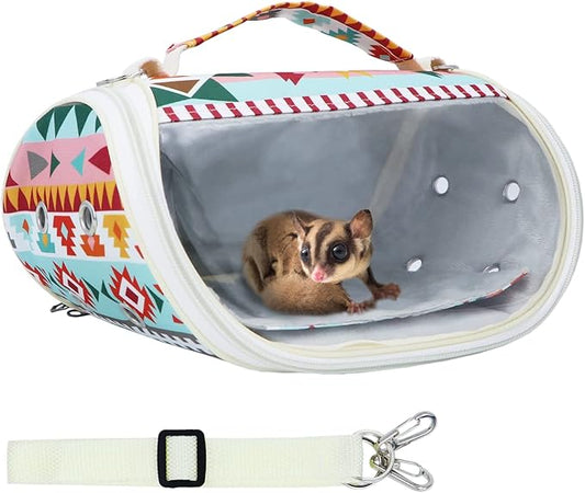 Wontee Small Pet Carrier Hamster Carrier Bag Portable Travel Carrier by Wontee